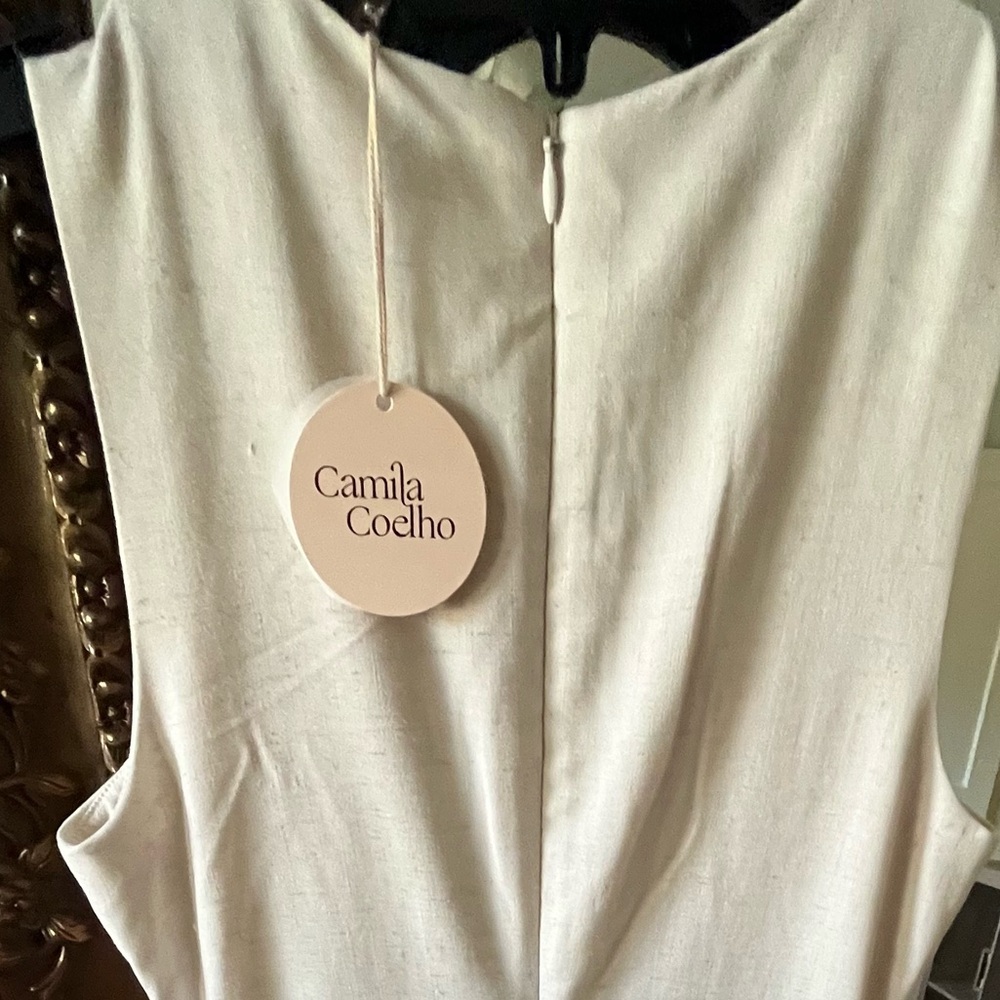 NWT CAMILA COELHO  LINEN MIDI DRESS SIZE 2/4/6/8/10
🚨FIRM PRICE - Picture 6 of 15